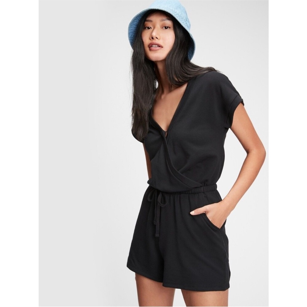 Gap  TALL surplice sweatshirt romper